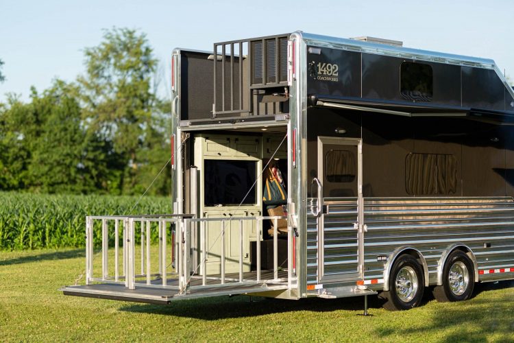 1492 Coachworks Toy Hauler Rooftop Storage