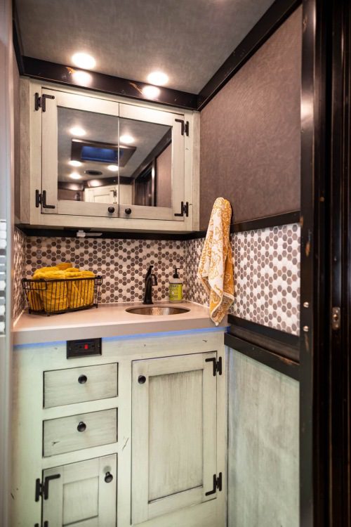 1492 Coachworks Toy Hauler Bathroom Vanity